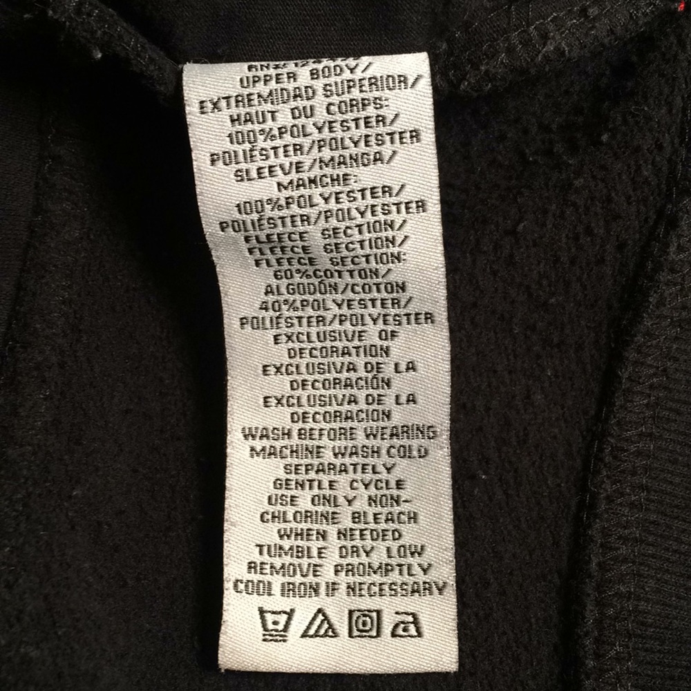 DKNY boys L Black hooded jacket (547) - Picture 6 of 7